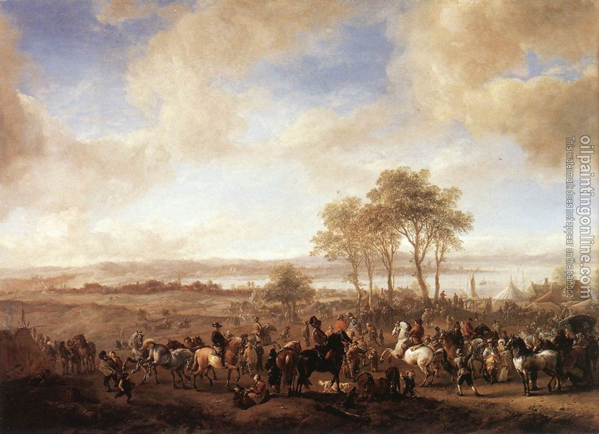 Wouwerman, Philips - The Horse Fair
